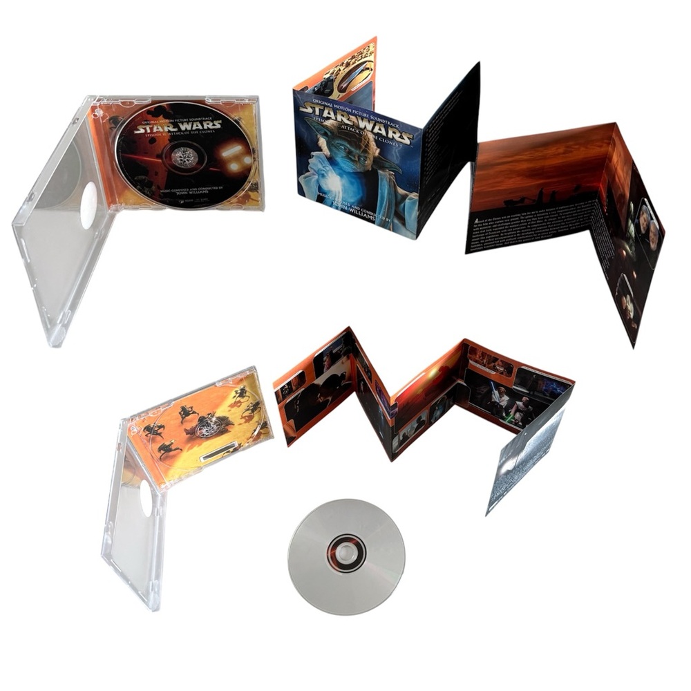 🛍️SALE🛍️ Star Wars Soundtrack Musics by John Williams (Set of 5 Audio CD) - Picture 9 of 11